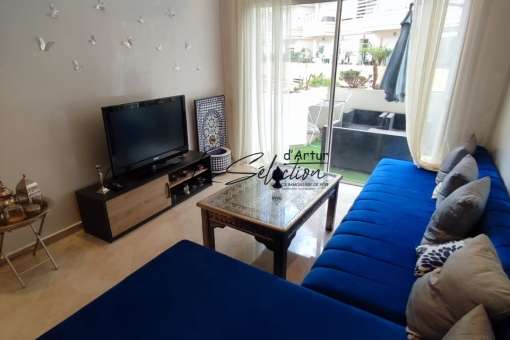 Appartement meublé au Rez-de-chaussée avec terrasse à Louer